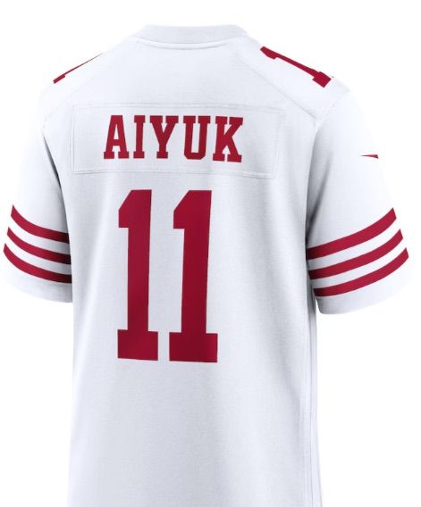 Brandon Aiyuk #11 San Francisco 3X White