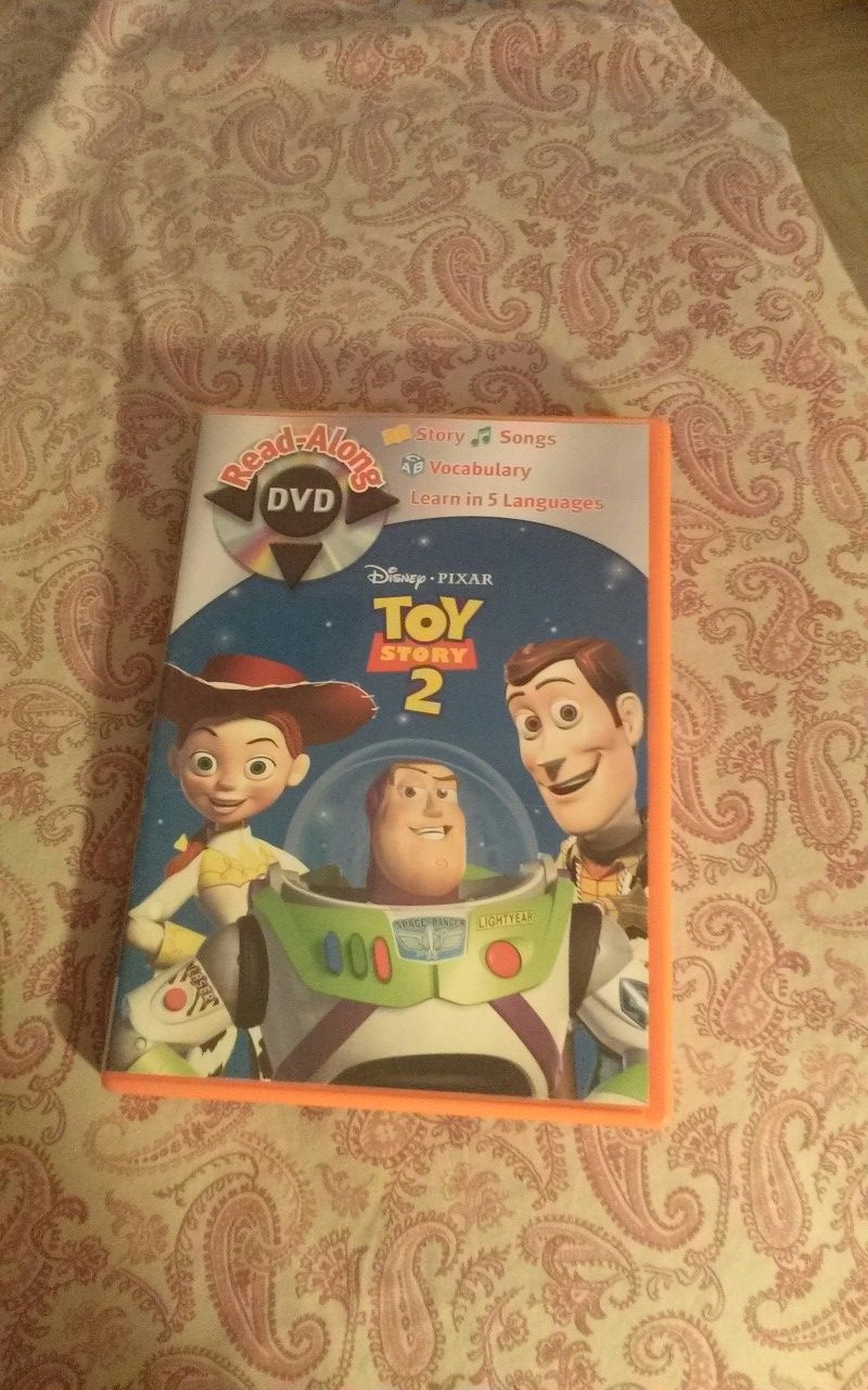 Toy Story 2 Read along DVD.