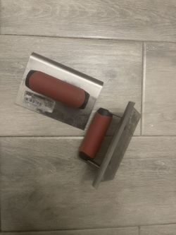 MARSHALLTOWN 6 in. x 4 in. Stainless Steel Edger with 1/2 in. Radius (2-pack)