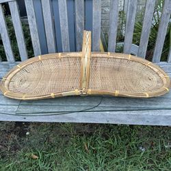 Long Gathering Basket Tray