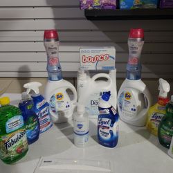 Tide Clear And Free Laundry Bundle $50