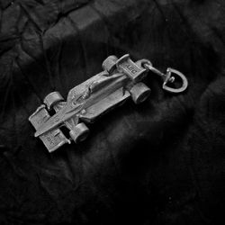Vintage Race Car Key Chain