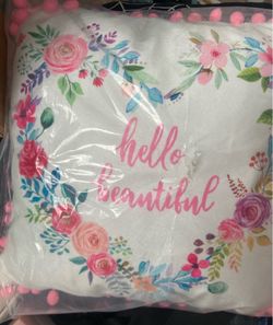 Pink pillow