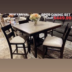 5pcs dining set