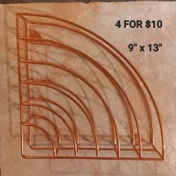 Set of 4 Shelves 9"x13"  $10 FOR ALL. Never Used