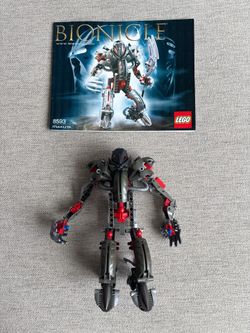 LEGO Bionicle Makuta Titan (8593) - Vintage 2003 with Manual