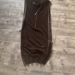 Diesel Wool Long Vest Small