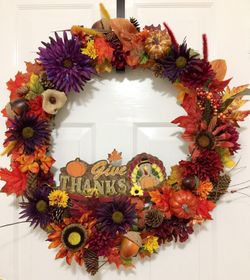 Beautiful fall wreath