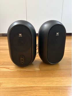 JBL powered tabletop speakers