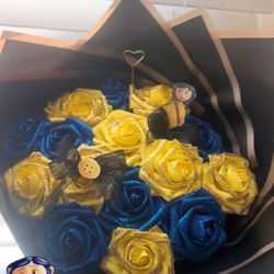 Coraline Handmade Glitter Roses 