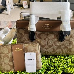 COACH BAG AND WALLET