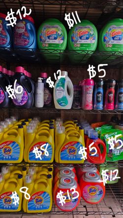 Laundry Detergent & Fabric Softener