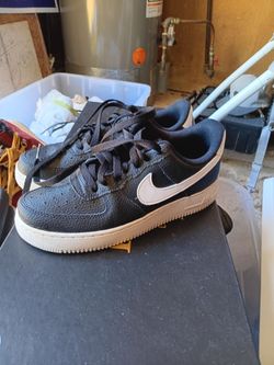 Nike Air Force 1 Low Black White Sneakers