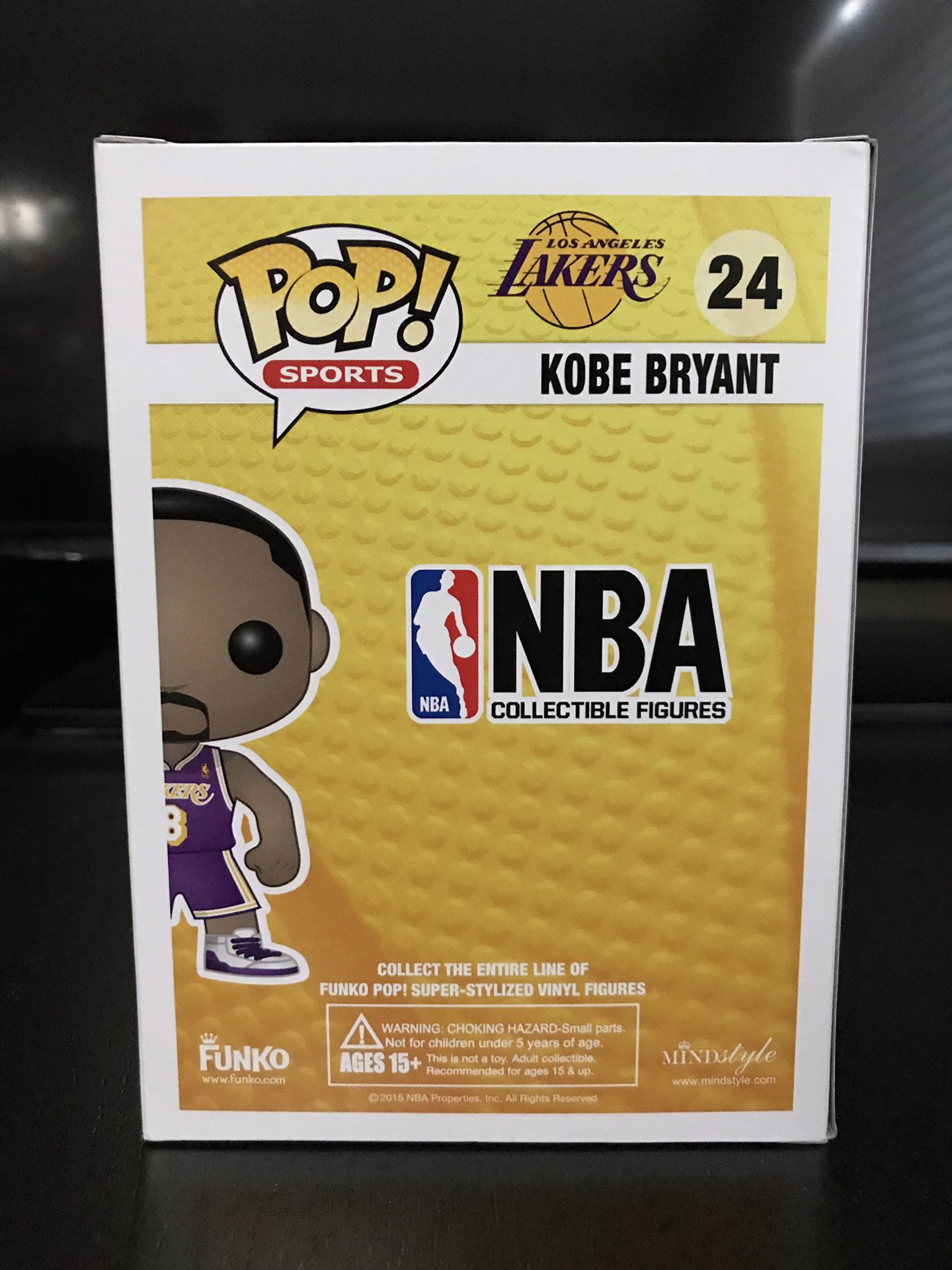Funko Pop - Los Angeles Lakers Kobe Bryant ……..”Purple Jersey