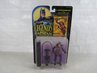 Legends of Batman CATWOMAN Figure with Collectors Card DC Comics NEW
