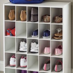 25 Cubbie Organizer For Shoes & Storage