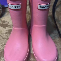 Hunter Rain Boots. Size 10 Kids