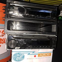Sony, Pioneer Car Stereo Deck And Speaker 