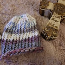 Handmade Knitted Infant Hat