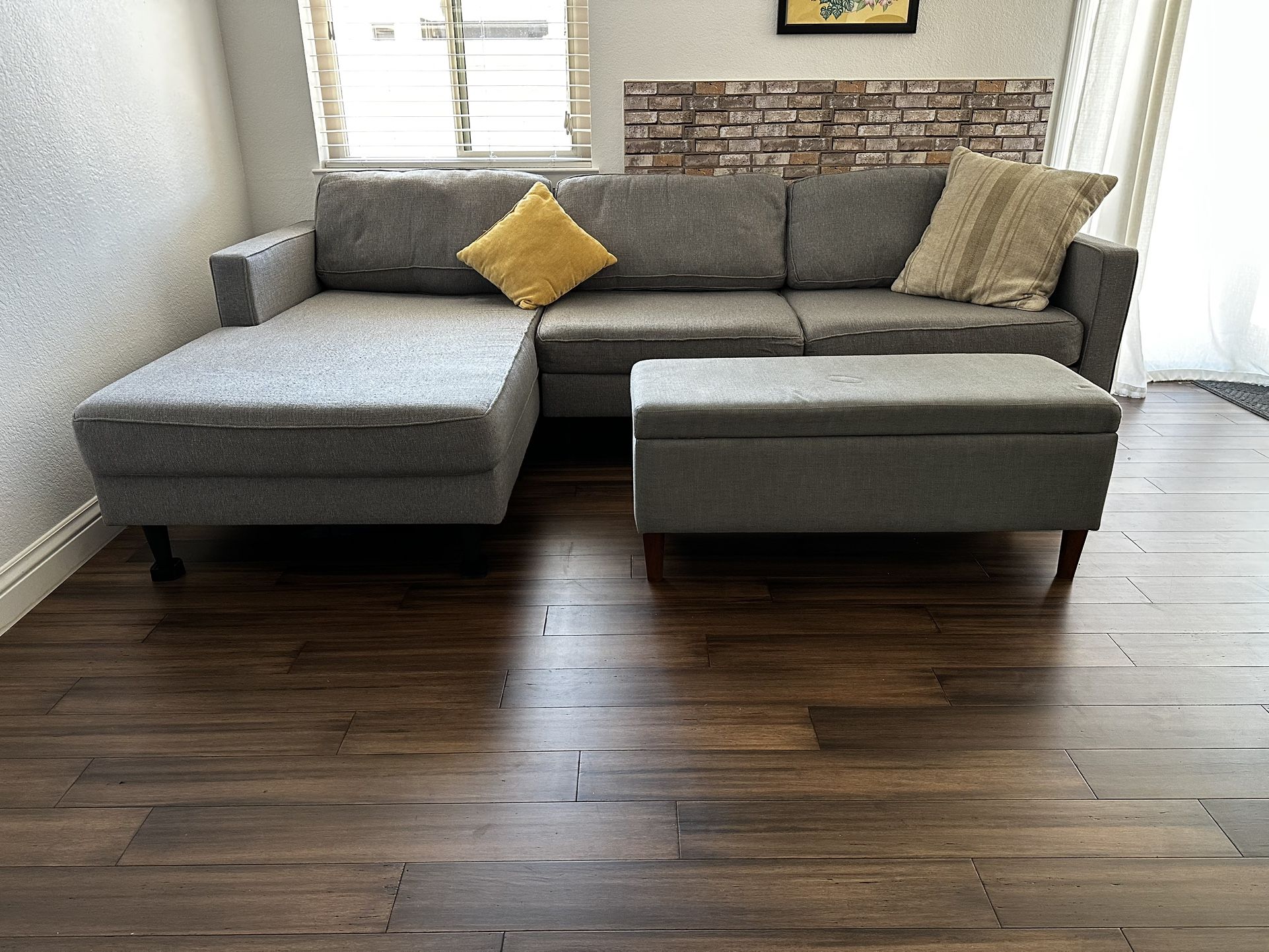 Sofa Sectional And Ottoman