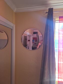 18-in Circular Mirror Five Bucks