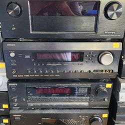 Amplifier Receiver A/V Speakers DVD Players Yape Deck Vcr