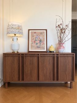 Walnut Sideboard Cabinet