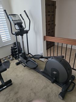Eliptical workout machine