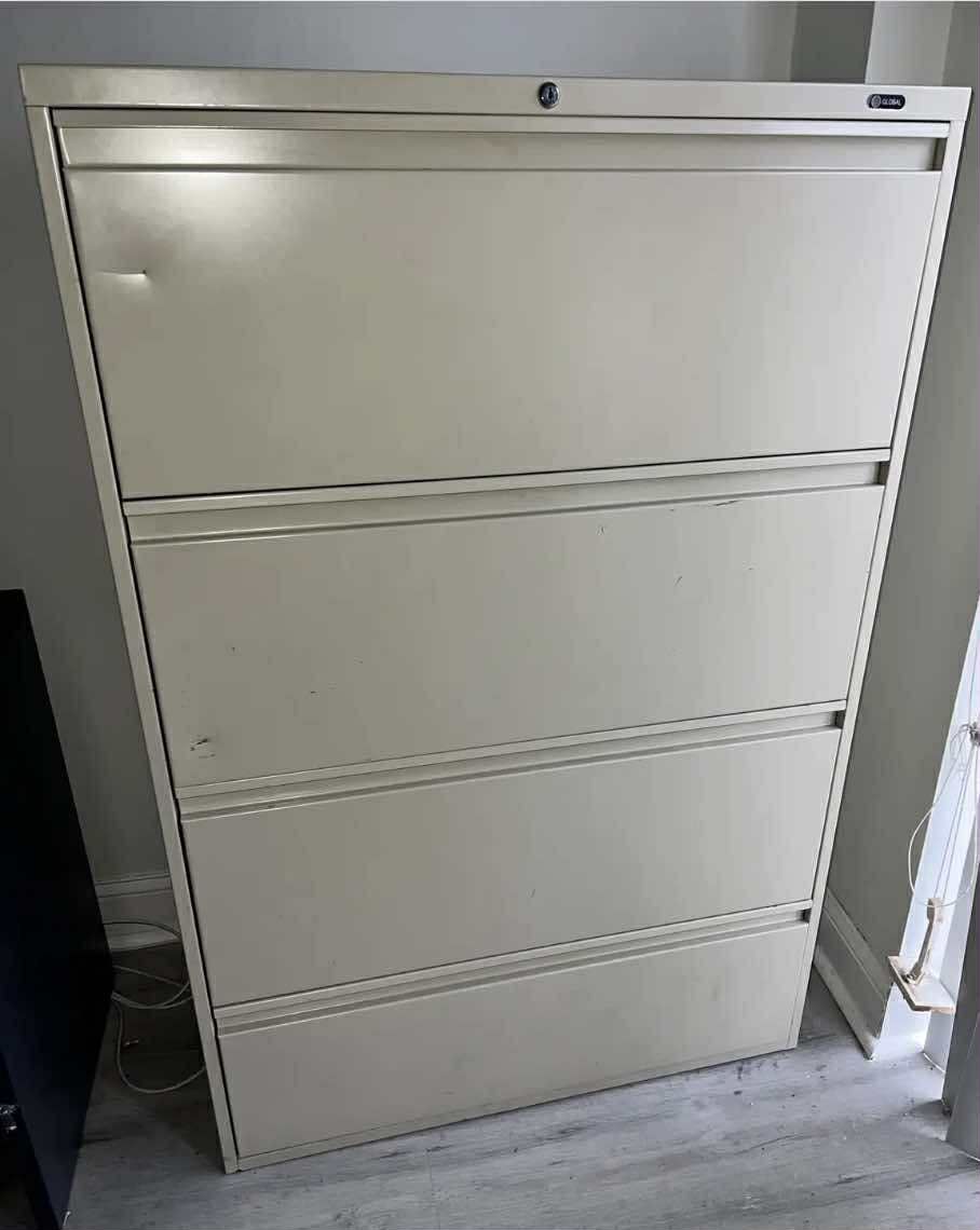 4 Drawer Lateral Filing Cabinet