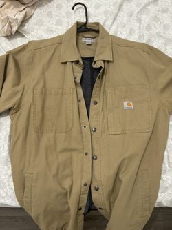 Carhartt Tan Button Jacket