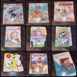 Lot Of Vintage Walt Disney Books