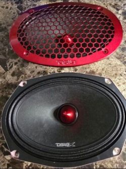 Ds18 Red Tips Speakers