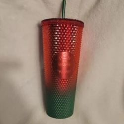 Starbucks Walt Disney World studded Christmas venti tumbler 