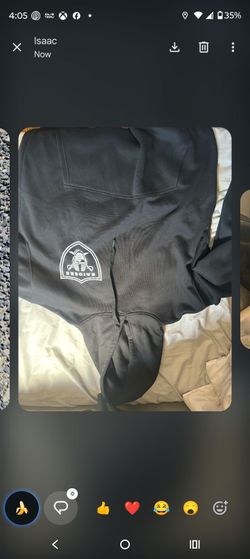 Raiders sweatshirt