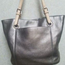 BRONZE MICHAEL KORS TOTE BAG