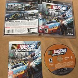 NASCAR Unleashed (PlayStation 3, 2011) Complete Tested