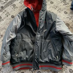 Boys 8-10 Nike Winter Jacket With Hoodie 