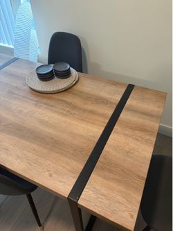 Dining table with 4 chairs