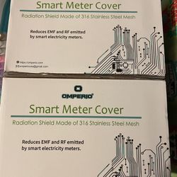 2 OMPERIO Smart Meter Covers