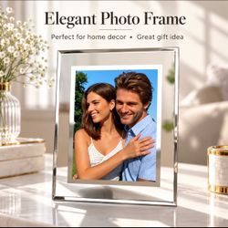 600 New Silver 4x6 Glass Photo Frames – Wholesale Lot