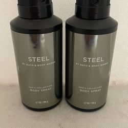 Steel Body Spray Men’s Collection