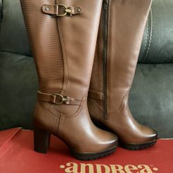 Andrea Women's Tall Boots Size 8 