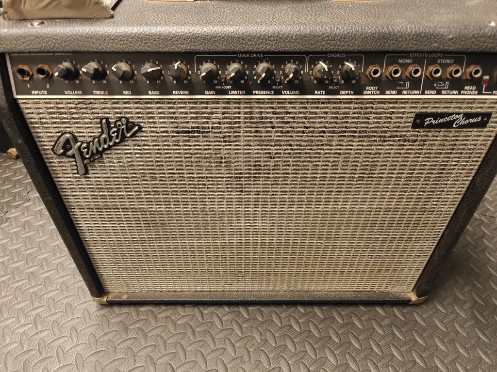 Fender Princeton Chorus Solid State Amp. Made In USA