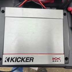 Kicker KX800.1 Monoblock Sub Amp