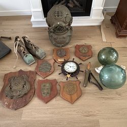 1944 Mark V Diving Helmet & Maritime Collectibles