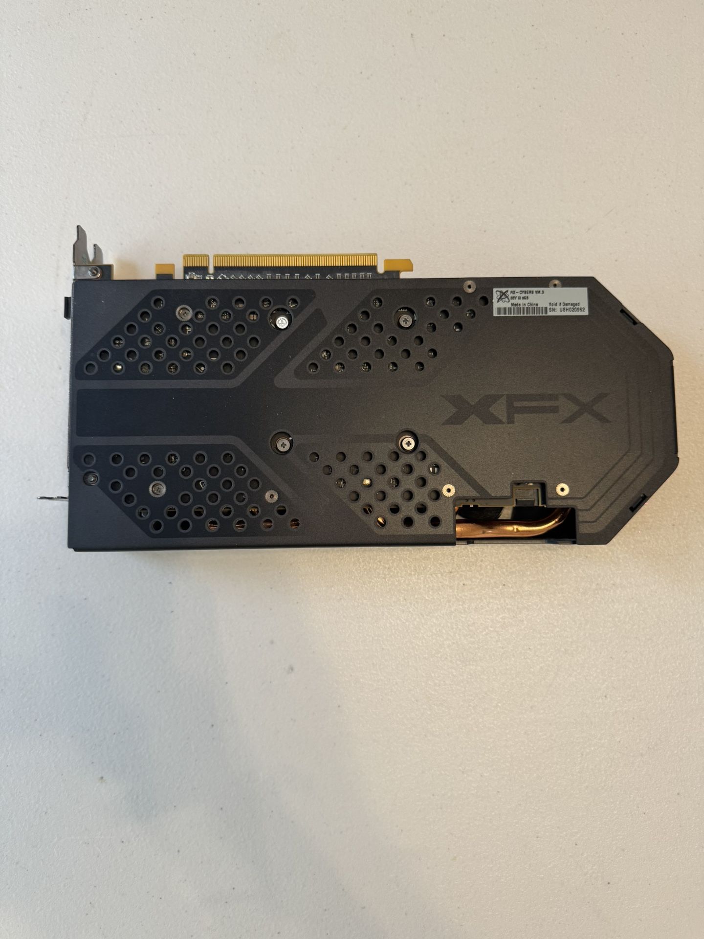 XFX - AMD Radeon RX 580 GTS XXX Edition 8GB GDDR5 PCI Express 3.0 Graphics Card - Black