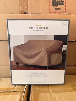 New Threshold Loveseat Cover