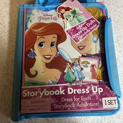 Disney Princess Storybook Magnetic Roll Dress Up