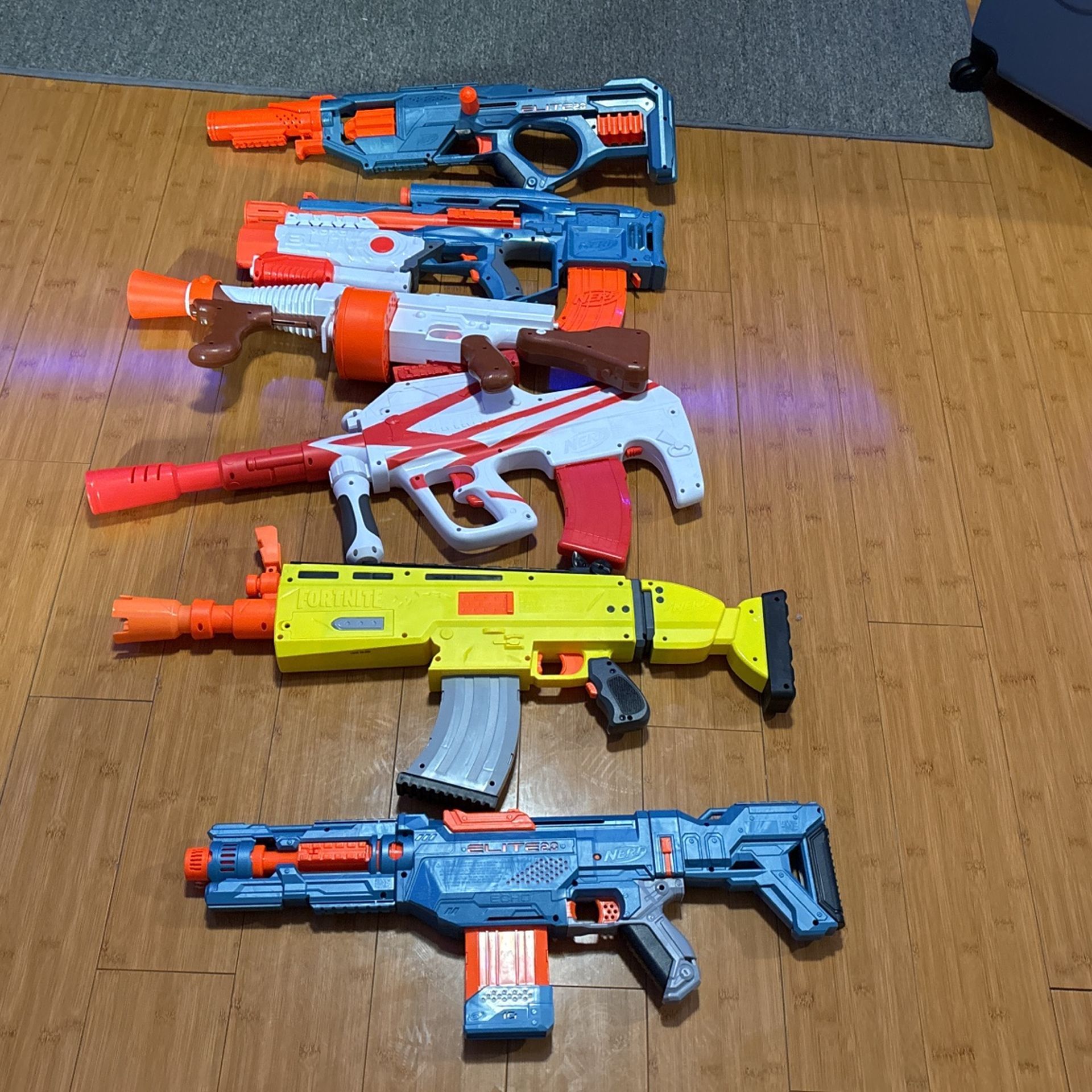 Big Nerf Guns Lot