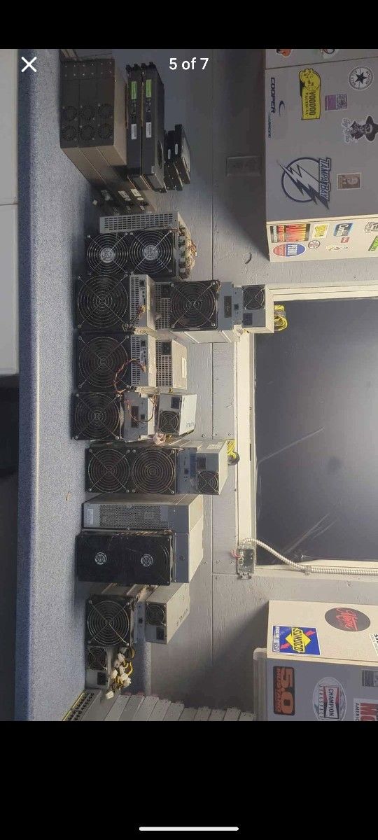 Crypto Miners, Graphic Cards, Motherboards
